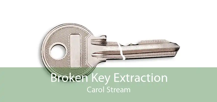 Broken Key Extraction Carol Stream