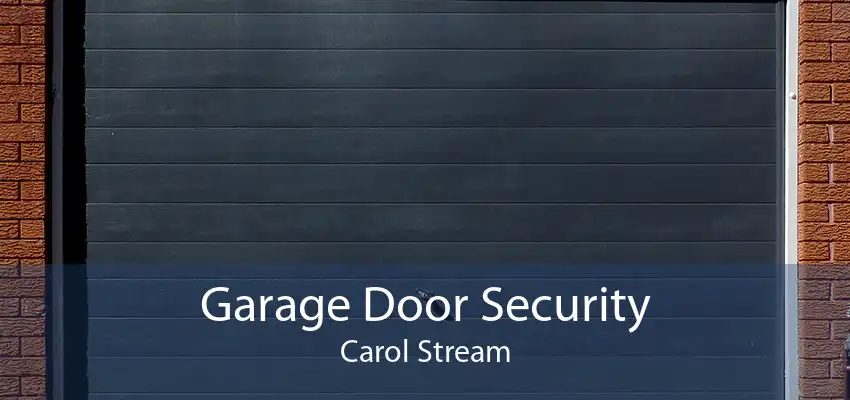 Garage Door Security Carol Stream