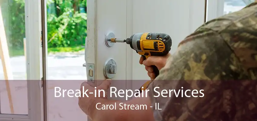 Break-in Repair Services Carol Stream - IL