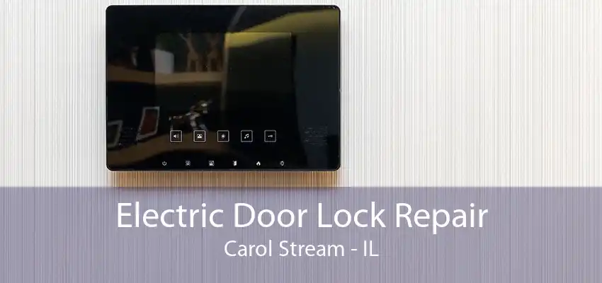 Electric Door Lock Repair Carol Stream - IL