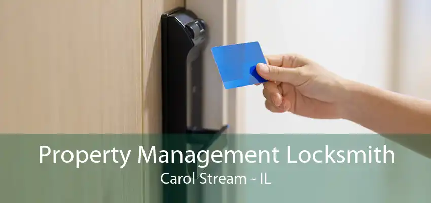 Property Management Locksmith Carol Stream - IL